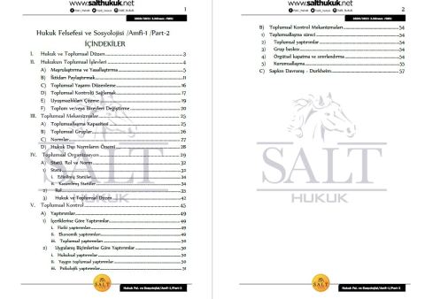 Hukuk Felsefesi Amfi 1 2. Dönem Part-2 (2020-2021)-DEÜ-Konu Anlatım Kitapçığı