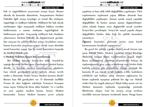 Medeni Hukuk Amfi 2 1. Dönem Part-1 (2020-2021)-DEÜ-Konu Anlatım Kitapçığı