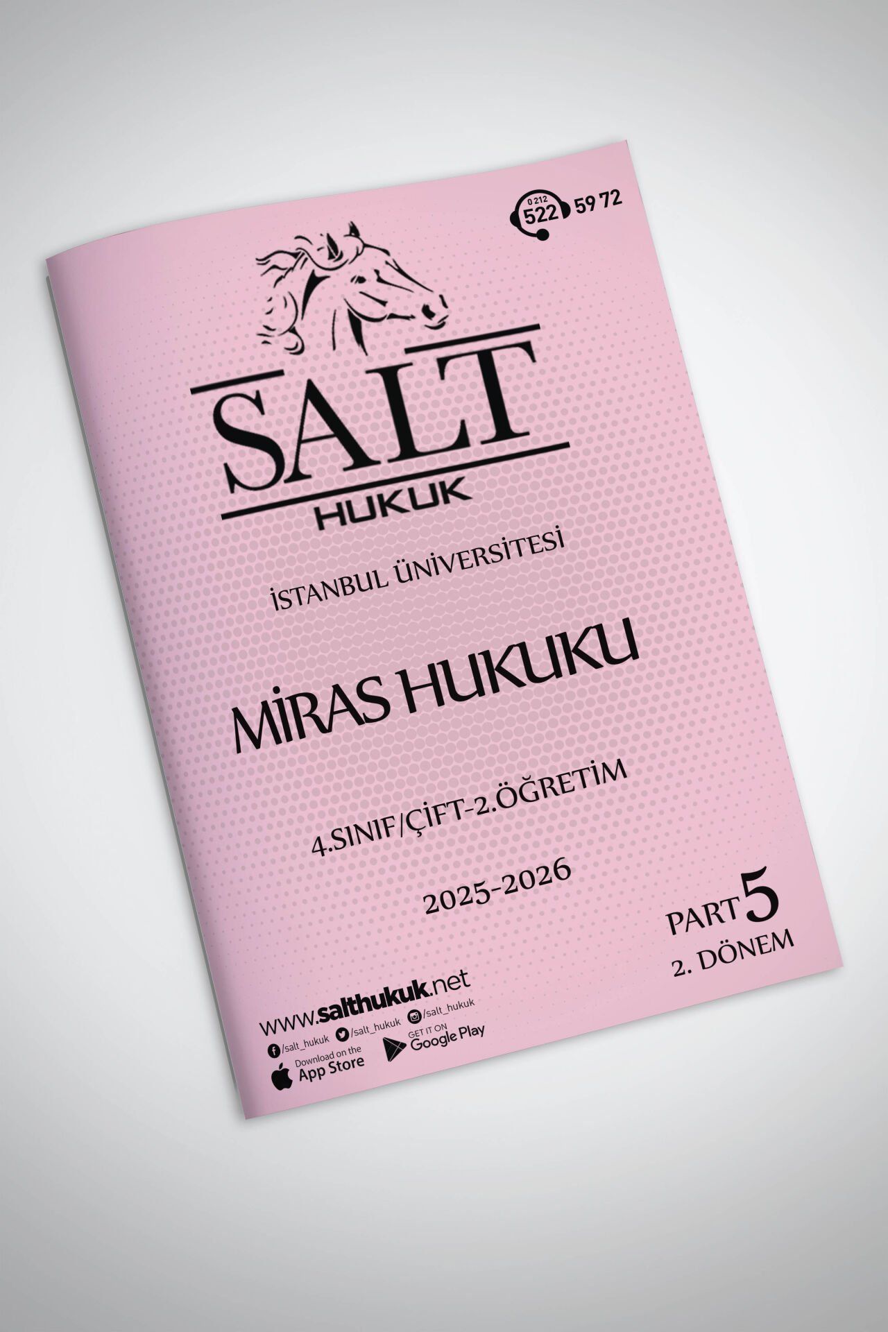 Miras Hukuku Çift-2.Öğretim 2. Dönem Part-5 (2025-2026)-İÜHF-Konu Anlatım Kitapçığı