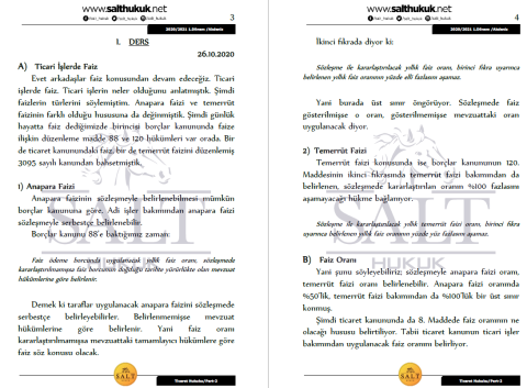 Ticaret Hukuku-1 1. Dönem Part-2 (2020-2021)-AKHF-Konu Anlatım Kitapçığı
