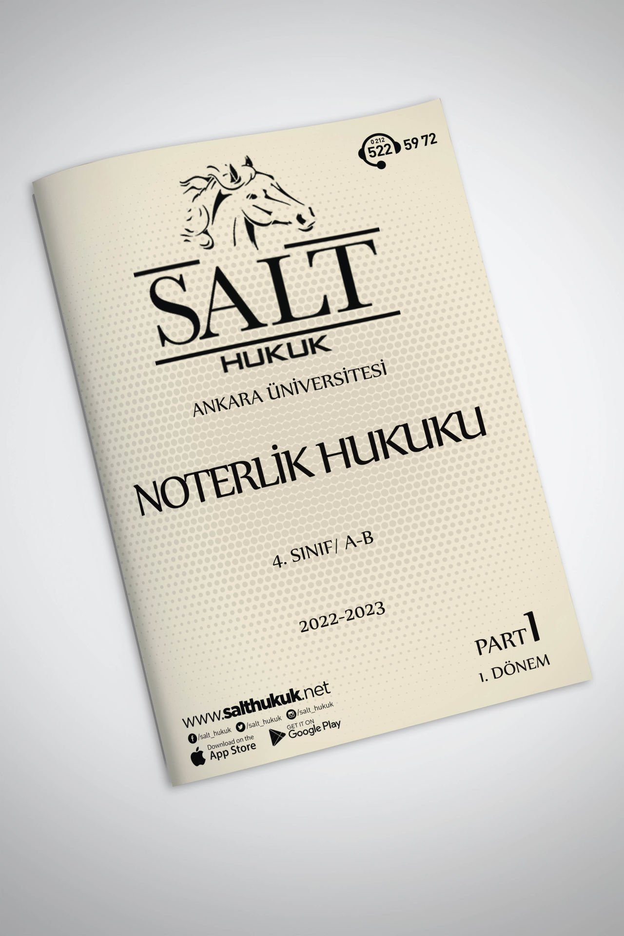 NOTERLİK HUKUKU Amfi A-B 1. Dönem Part-1 (2022-2023)-AÜHF-Konu Anlatım Kitapçığı