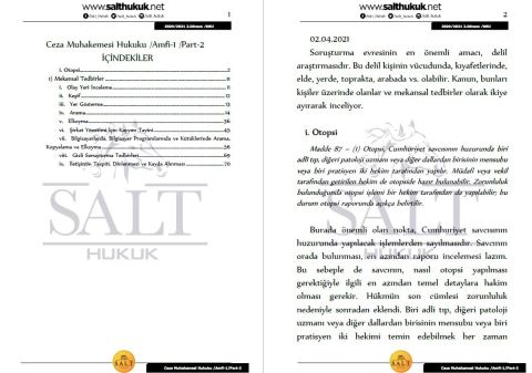 Ceza Muhakemesi Hukuku Amfi 1 2. Dönem Part-2 (2020-2021)-DEÜ-Konu Anlatım Kitapçığı