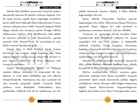 Siyaset Tarihi  1. Dönem Part-3 (2020-2021)-AKHF-Konu Anlatım Kitapçığı