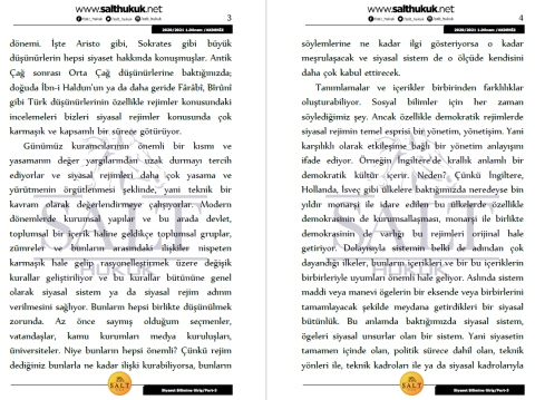 Siyaset Bilimine Giriş 1. Dönem Part-3 (2020-2021)-AKHF-Konu Anlatım Kitapçığı