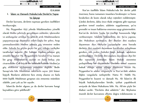 Türk Hukuk Tarihi 1. Dönem Part-3 (2020-2021)-AKHF-Konu Anlatım Kitapçığı