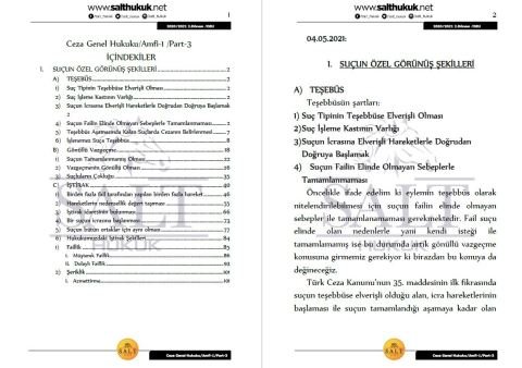 Ceza Genel Hukuku Amfi 1 2. Dönem Part-3 (2020-2021)-DEÜ-Konu Anlatım Kitapçığı