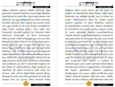 Hukuk Felsefesi ve Sosyolojisi 1. Dönem Part-3 (2020-2021)-AKHF-Konu Anlatım Kitapçığı
