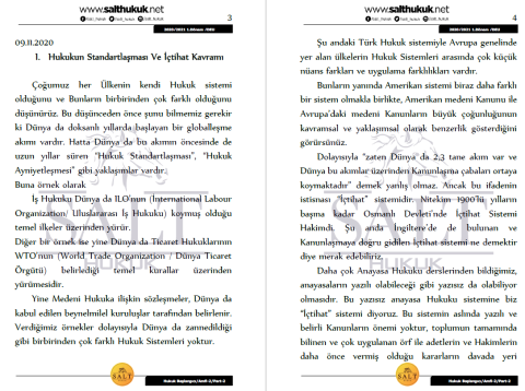Hukuk Başlangıcı Amfi 2 1. Dönem Part-2 (2020-2021)-DEÜ-Konu Anlatım Kitapçığı