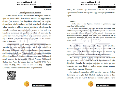 İnsan Hakları 1. Dönem Part-3 (2020-2021)-AKHF-Konu Anlatım Kitapçığı