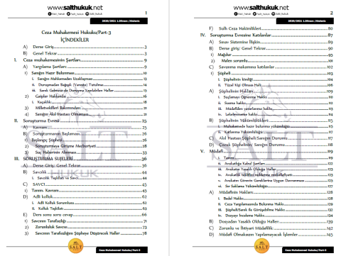 Ceza Muhakemesi Hukuku 1. Dönem Part-3 (2020-2021)-AKHF-Konu Anlatım Kitapçığı