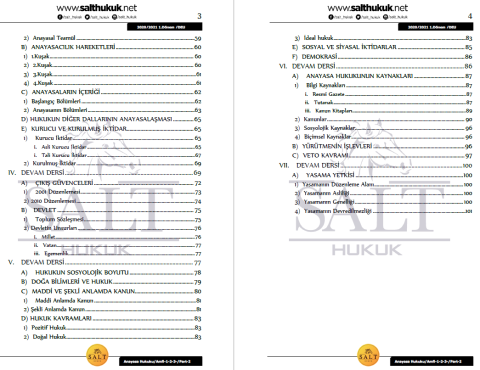 Anayasa Hukuku Amfi 1-2-3 1. Dönem Part-2 (2020-2021)-DEÜ-Konu Anlatım Kitapçığı