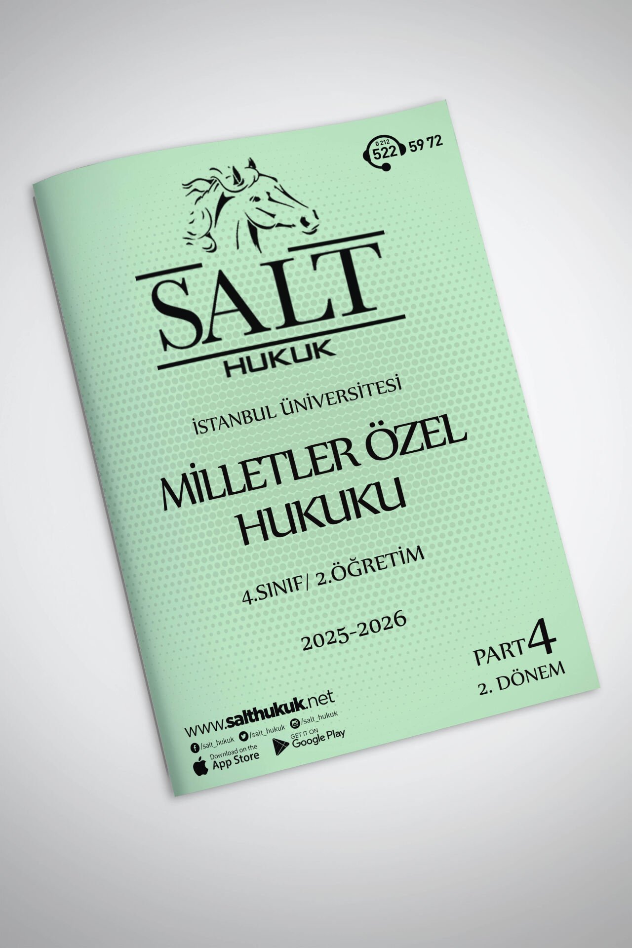 Milletler Özel Hukuku 2.Öğretim 2. Dönem Part-4 (2025-2026)-İÜHF-Konu Anlatım Kitapçığı