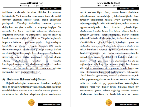 Uluslararası Kamu Hukuku Amfi 1 1. Dönem Part-2 (2020-2021)-DEÜ-Konu Anlatım Kitapçığı