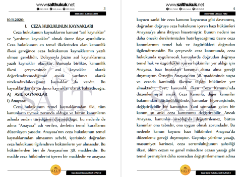 Ceza Genel Hukuku Amfi 1 1. Dönem Part-2 (2020-2021)-DEÜ-Konu Anlatım Kitapçığı