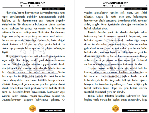 Hukuk Felsefesi Amfi 1 1. Dönem Part-2 (2020-2021)-DEÜ-Konu Anlatım Kitapçığı