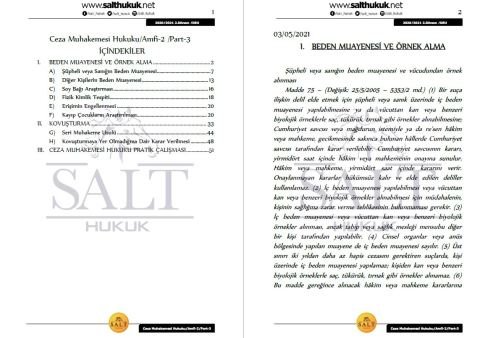 Ceza Muhakemesi Hukuku Amfi 2 2. Dönem Part-3 (2020-2021)-DEÜ-Konu Anlatım Kitapçığı
