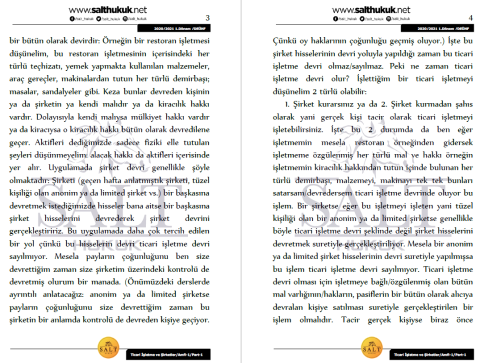 Ticaret İşletme ve Şirketler Hukuku Amfi 1 1. Dönem Part-2 (2020-2021)-DEÜ-Konu Anlatım Kitapçığı