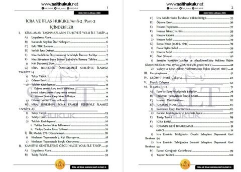 İcra ve İflas Hukuku Amfi 2 2. Dönem Part-3 (2020-2021)-DEÜ-Konu Anlatım Kitapçığı