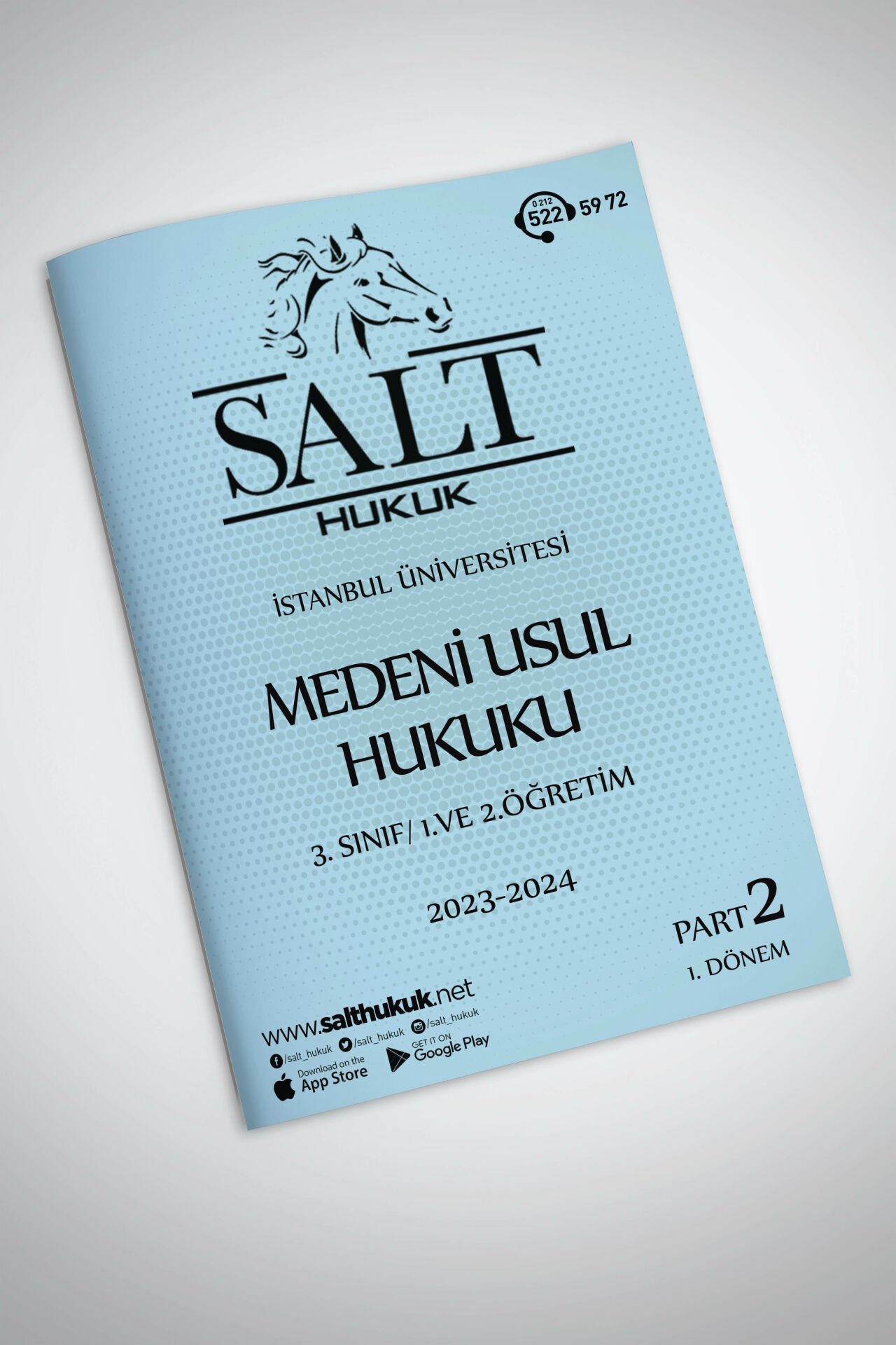 Medeni Usul Hukuku 1.Ve2.Öğretim 1. Dönem Part-2 (2023-2024)-İÜHF-Konu Anlatım Kitapçığı