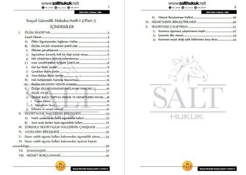 Sosyal Güvenlik Hukuku Amfi 1-2 2. Dönem Part-3 (2020-2021)-DEÜ-Konu Anlatım Kitapçığı