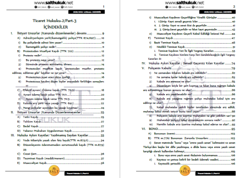 Ticaret Hukuku-2 1. Dönem Part-4 (2020-2021)-AKHF-Konu Anlatım Kitapçığı
