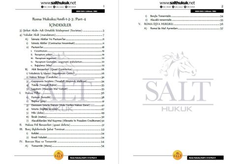Roma Hukuku Amfi 1-2-3 2. Dönem Part-4 (2020-2021)-DEÜ-Konu Anlatım Kitapçığı