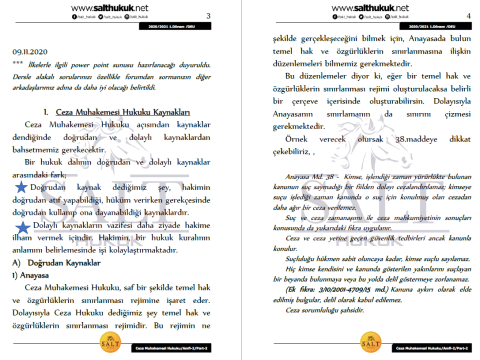 Ceza Muhakemesi Hukuku Amfi 2 1. Dönem Part-2 (2020-2021)-DEÜ-Konu Anlatım Kitapçığı