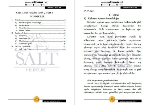 Ceza Genel Hukuku Amfi 2 2. Dönem Part-4 (2020-2021)-DEÜ-Konu Anlatım Kitapçığı