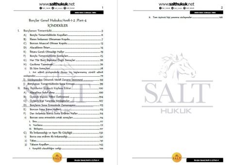 Borçlar Genel Hukuku Amfi 1-2 2. Dönem Part-4 (2020-2021)-DEÜ-Konu Anlatım Kitapçığı
