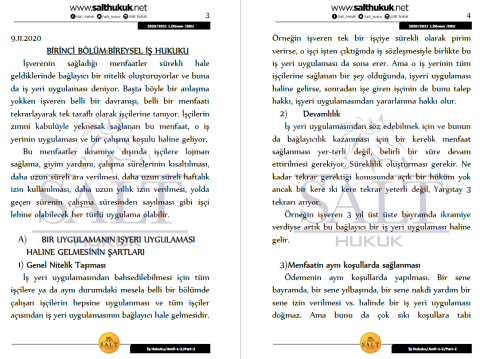 İş Hukuku Amfi 1-2 1. Dönem Part-2 (2020-2021)-DEÜ-Konu Anlatım Kitapçığı