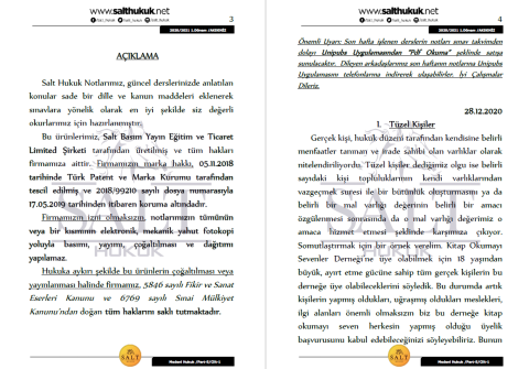 Medeni Hukuk 1. Dönem Part-5 (2020-2021)-AKHF-Konu Anlatım Kitapçığı