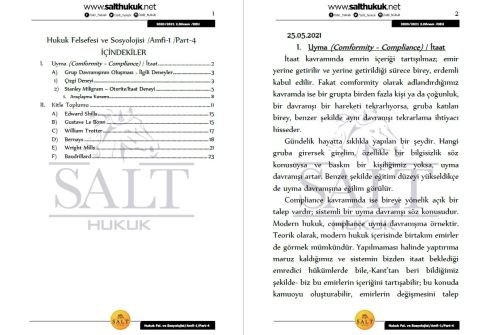 Hukuk Felsefesi Amfi 1 2. Dönem Part-4 (2020-2021)-DEÜ-Konu Anlatım Kitapçığı