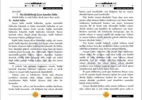 Medeni Hukuk Amfi 2 1. Dönem Part-3 (2020-2021)-DEÜ-Konu Anlatım Kitapçığı