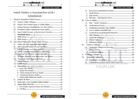 Hukuk Felsefesi ve Sosyolojisi 1. Dönem Part-5 (2020-2021)-AKHF-Konu Anlatım Kitapçığı