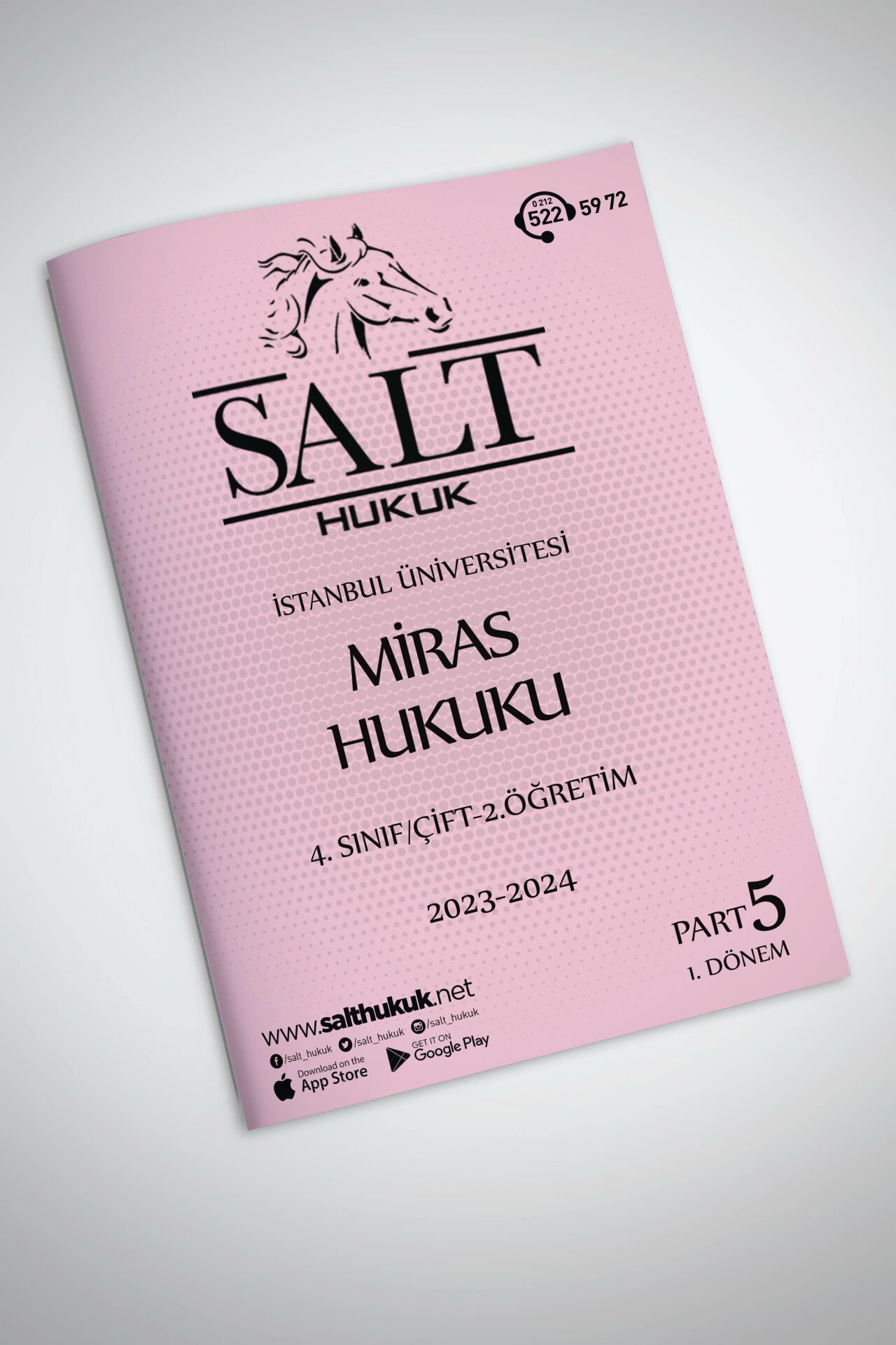 Miras Hukuku Çift-2.Öğretim 1. Dönem Part-5 (2023-2024)-İÜHF-Konu Anlatım Kitapçığı