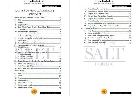 İcra ve İflas Hukuku Amfi 2 2. Dönem Part-4 (2020-2021)-DEÜ-Konu Anlatım Kitapçığı