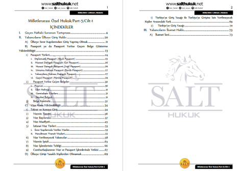 Milletler Özel Hukuku 1. Dönem Part-5 (2020-2021)-AKHF-Konu Anlatım Kitapçığı