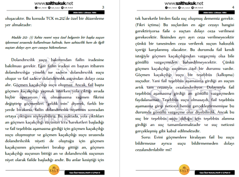 Ceza Özel Hukuku Amfi 1-2 1. Dönem Part-3 (2020-2021)-DEÜ-Konu Anlatım Kitapçığı