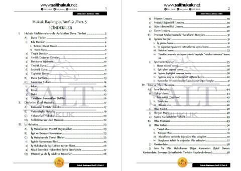 Hukuk Başlangıcı Amfi 2 2. Dönem Part-5 (2020-2021)-DEÜ-Konu Anlatım Kitapçığı