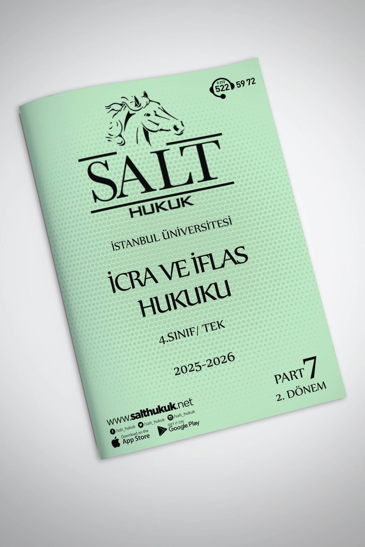 İcra ve İflas Hukuku Tek 2. Dönem Part-7 (2025-2026)-İÜHF-Konu Anlatım Kitapçığı
