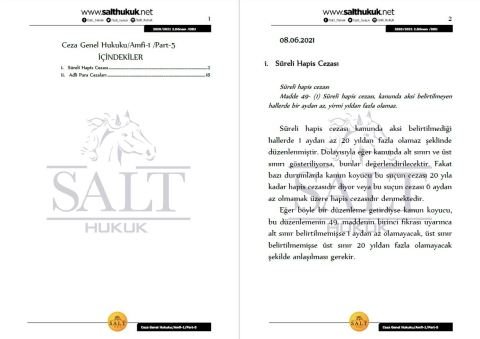 Ceza Genel Hukuku Amfi 1 2. Dönem Part-5 (2020-2021)-DEÜ-Konu Anlatım Kitapçığı