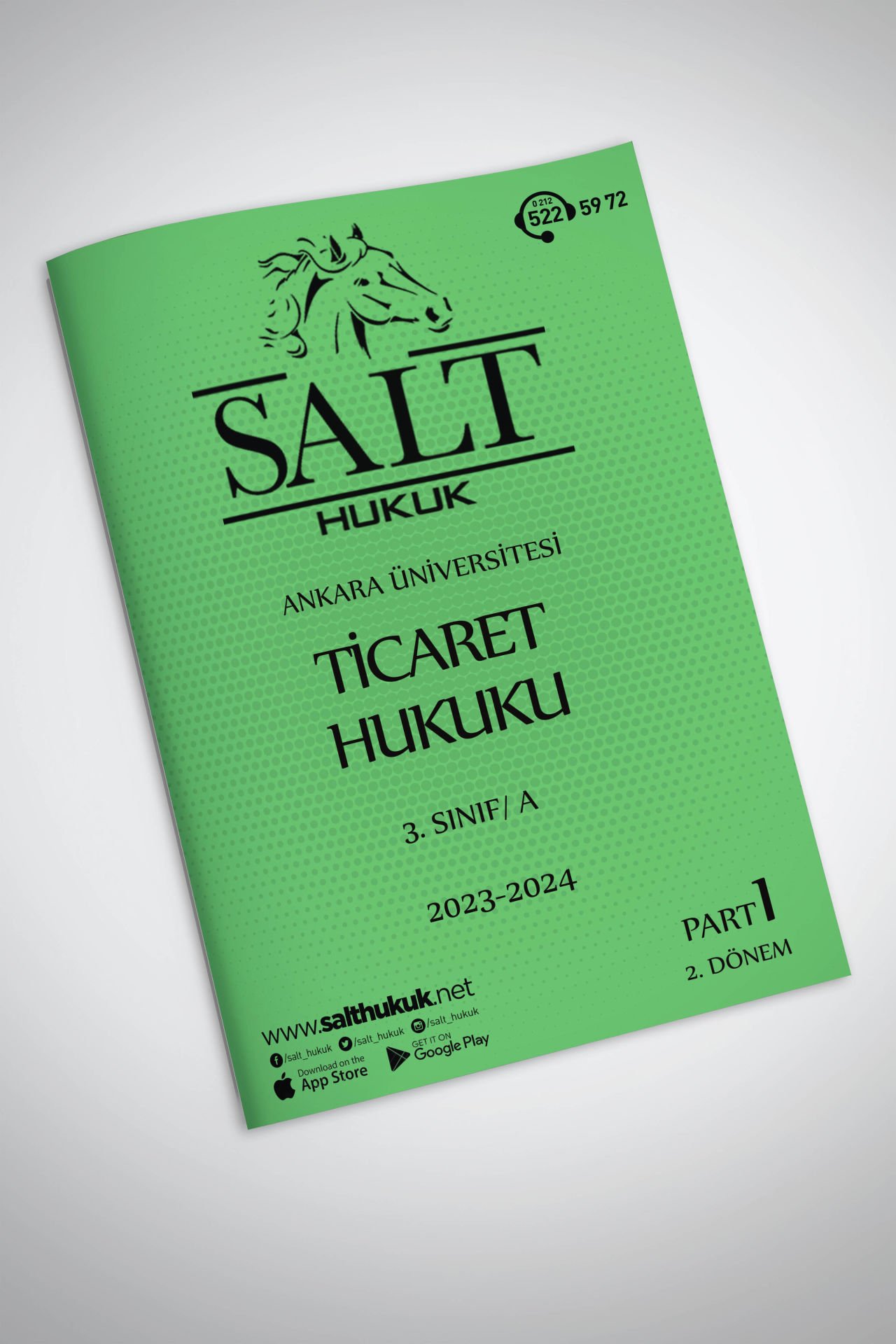 Ticaret Hukuku Amfi A 2. Dönem Part-1 (2023-2024)-AÜHF-Konu Anlatım Kitapçığı