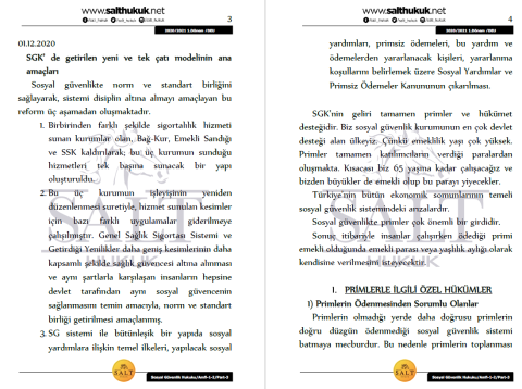 Sosyal Güvenlik Hukuku Amfi 1-2 1. Dönem Part-3 (2020-2021)-DEÜ-Konu Anlatım Kitapçığı