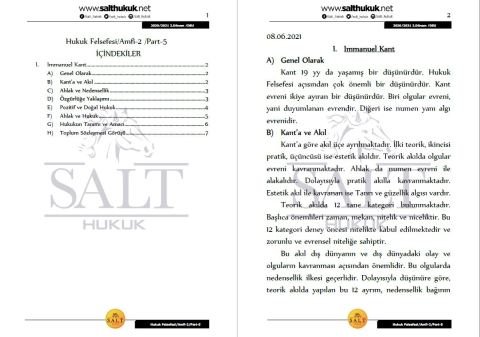 Hukuk Felsefesi Amfi 2 2. Dönem Part-5 (2020-2021)-DEÜ-Konu Anlatım Kitapçığı